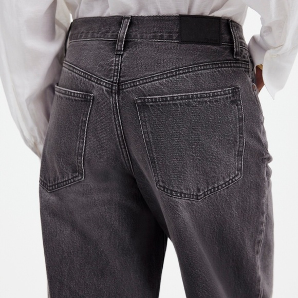 MADEWELL Petite Superwide Leg Jeans In Kingswood Wash - Picture 7 of 10